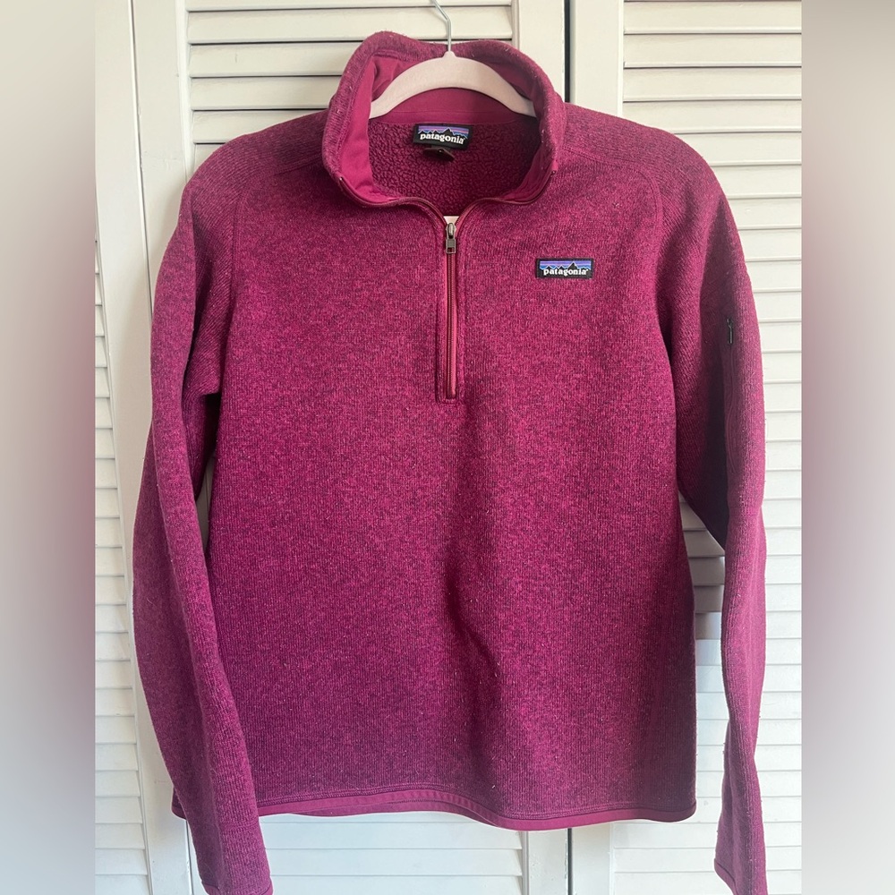 Women’s Patagonia Quarter Zip, Size L